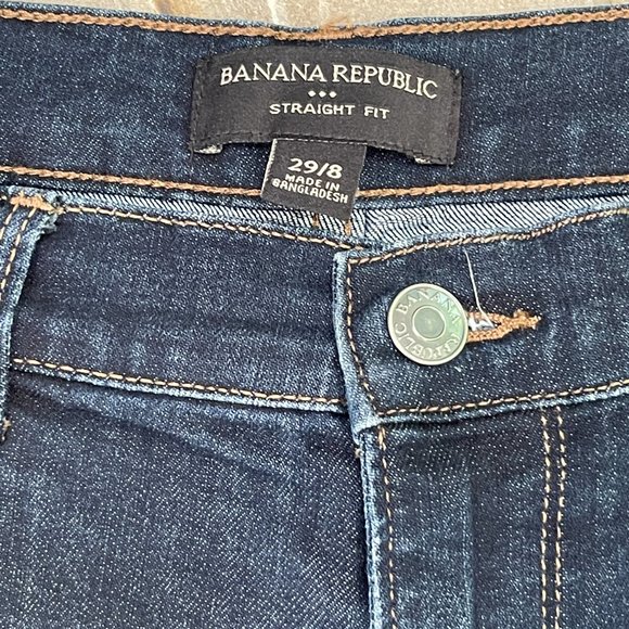 Banana Republic Women's Jeans Dark Wash Size 29/8 - Picture 8 of 8
